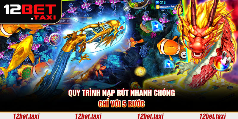 Quy trình nạp rút nhanh chóng chỉ với 5 bước Quy trình nạp rút nhanh chóng chỉ với 5 bước
